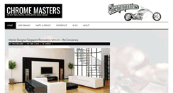 Desktop Screenshot of chromemasters.com